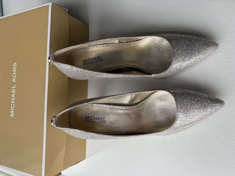 NIB Michael Kors Abbi Flex Pump Glitter, 6.5